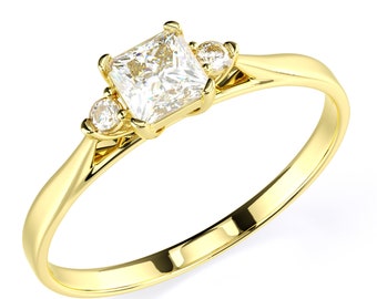 Jewel Tie Solid 14k Rose Yellow & White Gold Cubic Zirconia CZ Semanario Three Stone Ring Size 8 Jewel Tie Solid 14k Rose Yellow & White Gold Cubic Zirconia CZ Semanario Three Stone Ring Size 8