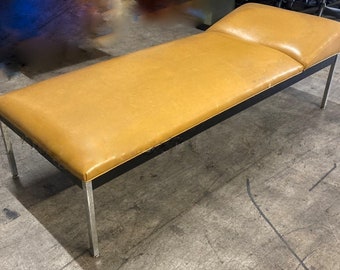 Mid Century Modern 1960s 1970s Era Florence Knoll Style Chaise Lounge by InterRoyal (Shipping NOT free)