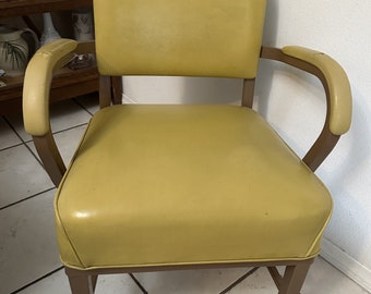 Vintage 1960's Flewelling Tanker Armchair (Shipping IS NOT Free)