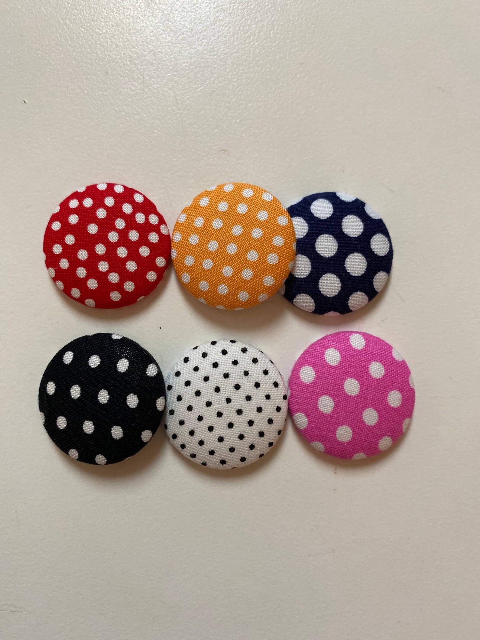 Polka Dot Earrings Etsy