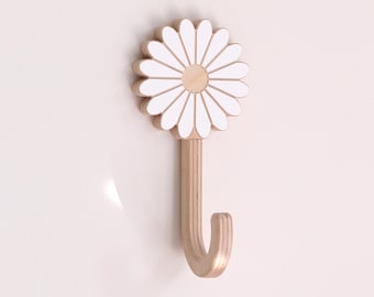 Hook, wall decoration, hanger, FLOWER shape
