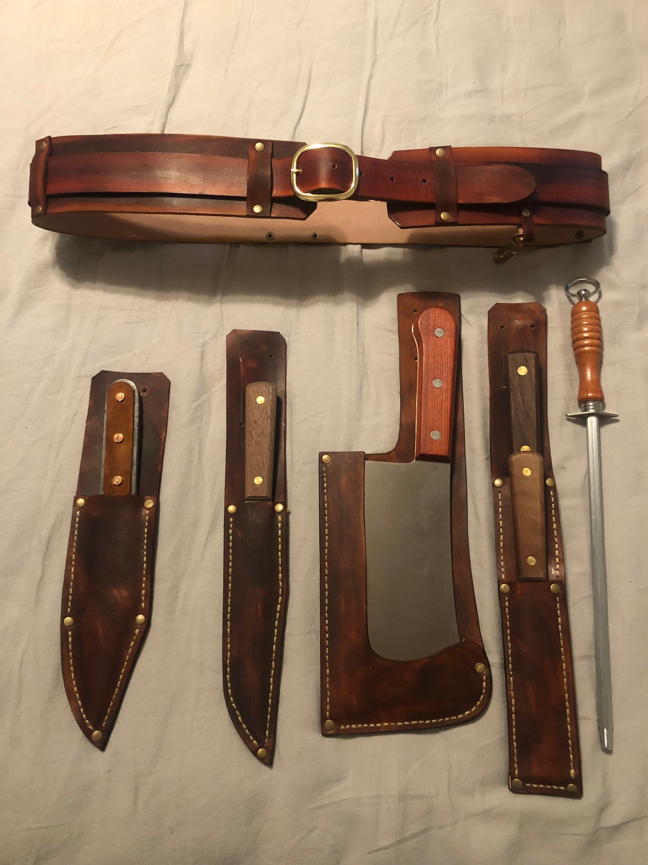 Bill The Butcher S Belt Etsy