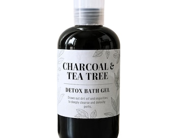 Charcoal & Tea Tree Detox Shower Bath Gel