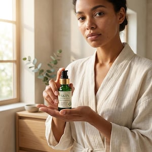 Luminous Glow Radiance EGF-serum voor gezicht, bevordert een stevigere uitstraling en vermindert fijne lijntjes, ondersteuning van een doffe huid afbeelding 3