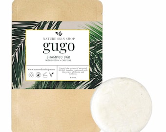 Gugo Shampoo Bar mit Biotin + Koffein