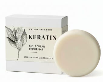 Hair Vegan Keratin Treatment In a Bar, Intense Hair Conditioner