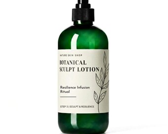 Loción Sculpt Ritual y Tratamiento Suavizante Bioactivo para una Piel Reafirmada con Cafeína y Té Verde 237 ml
