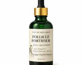 Follicle Fortifier Bio-Active Copper Peptide Serum 2 oz and Panax Ginseng Scalp Treatment