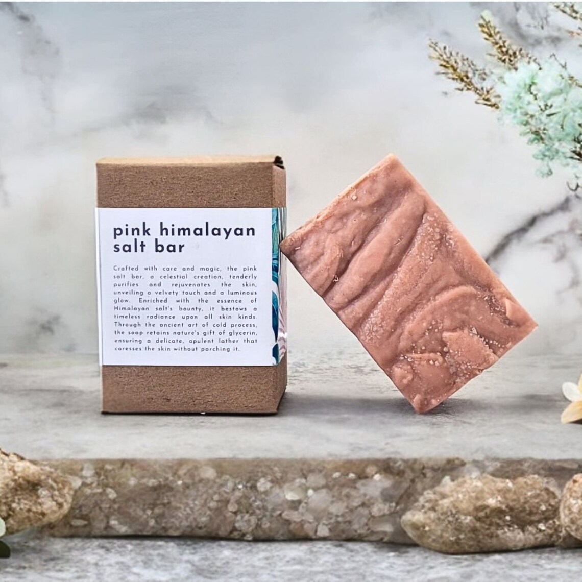Pink Himalayan Salt and Shea Soap, Cold Process - Etsy