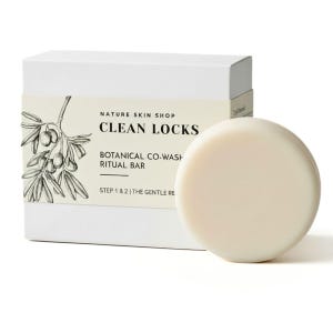 Cleansing Conditioner Solid Bar, Natural Co-Wash for Curly Hair, 2-in-1 Shampoo Bar, Zero Waste