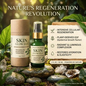 Luminous Glow Radiance EGF-serum voor gezicht, bevordert een stevigere uitstraling en vermindert fijne lijntjes, ondersteuning van een doffe huid afbeelding 2