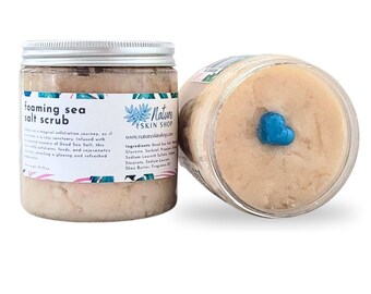 Foaming Dead Sea Salt Scrub