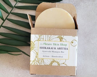 Shampoo Bar Shikakai And Aritha (Soapnut) Organic Shampoo Bar