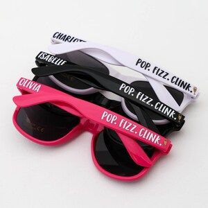 Personalized Sunglasses, Party Sunglasses, Bridesmaid Gifts, Custom Sunglasses, Bachelorette Gifts, Wedding Favors, Destination Wedding