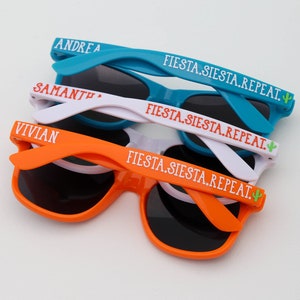 Custom Sunglasses, Party Sunglasses, Bridesmaid Gifts, Personalized Sunglasses, Bachelorette Gifts, Wedding Favors, Destination Wedding