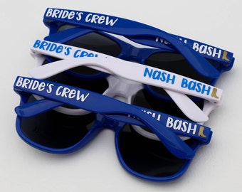 Personalized Sunglasses, Party Sunglasses, Bachelorette Party Favors, Custom Sunglasses, Girls Weekend, Wedding Favors, Destination Wedding