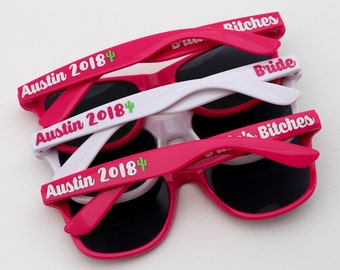 Personalized Sunglasses, Party Sunglasses, Bachelorette Party Favors, Custom Sunglasses, Girls Weekend, Wedding Favors, Destination Wedding