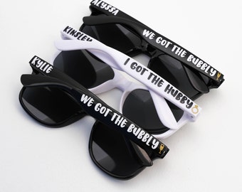 Personalized Sunglasses, Party Sunglasses, Bachelorette Party Favors, Custom Sunglasses, Girls Weekend, Wedding Favors, Destination Wedding