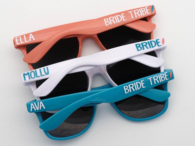 Personalized Sunglasses Party Sunglasses Bridesmaid Gifts Etsy