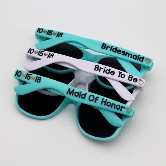 Personalized Sunglasses Party Sunglasses Bridesmaid Gifts Etsy