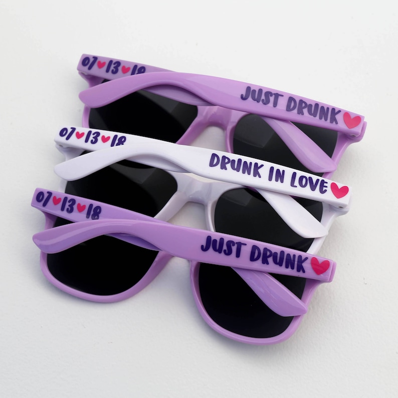 Personalized Sunglasses Party Sunglasses Bridesmaid Gifts Etsy