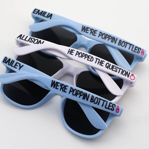 Personalized Sunglasses, Party Sunglasses, Bridesmaid Gifts, Custom Sunglasses, Bachelorette Gifts, Wedding Favors, Destination Wedding