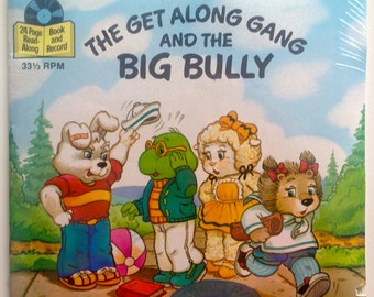 The Get Along Gang and the Big Bully - SEALED 7' Vinyl Record / 24 Page Book, Buena Vista Records - 272, 1985, Original Pressing