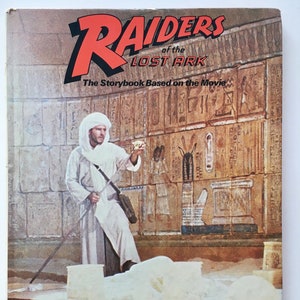 Raiders of the Lost Ark - Storybook, Hardcover, Random House, 1981