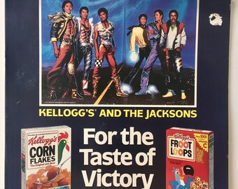 Kellogg's and the Jacksons - for the Taste of Victory LP Vinyl