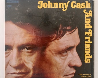 ジョニー キャッシュ - ジョニー キャッシュ アンド フレンズ LP ビニール レコード アルバム、コロンビア スペシャル プロダクツ - C 10777、カントリー、ロック、1972