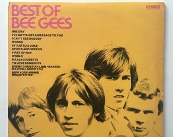 Bee Gees - Best of Bee Gees LP Vinyl Record Album, ATCO Records - SD 33-292, 1969 Original Pressing