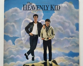The Heavenly Kid: Original Motion Picture Soundtrack LP Vinyl Record Album, Elektra - 60425-1, 1985, Original Pressing Promo