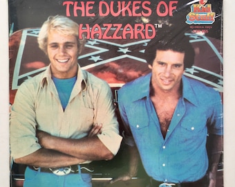 The Dukes of Hazzard SEALED 7' Vinyl Record / Book, Kid Stuff Records - KSR-955, 1983, Original Pressing