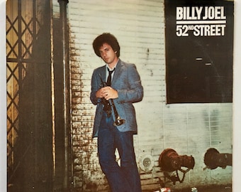 Billy Joel - 52nd Street LP Vinyl Record Album, Columbia-FC 35609, Rock, Jazz, Pop, 1978, Original Pressing