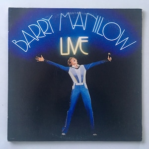 Barry Manilow - Live Double LP Vinyl Record Album, Arista - AL 8500, 1977, Original Pressing