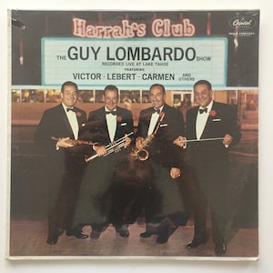 Guy Lombardo and His Royal Canadians - At Harrah&#39;s Club SEALED LP Vinyl Record Album, Capitol Records - T 1393 , 1960, Original Pressing