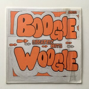 Boogie Woogie Greatest Hits LP Vinyl Record Album, Boogie Woogie - BW-1000, Original Pressing