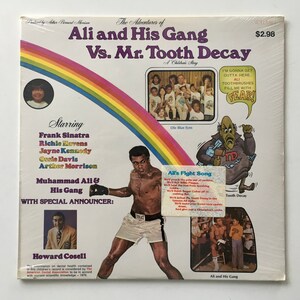 Adventures of Ali and His Gang Vs. Mr. Tooth Decay SEALED LP Vinyl Record Album, St. John&#39;s Fruit And Vegetable Co -ALI-1, Original Pressing
