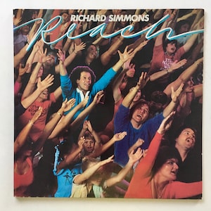 Richard Simmons - Reach LP Vinyl Record Album, Electra-E1-60122 F, 1982, Original Pressing