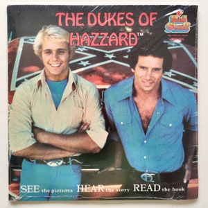 The Dukes of Hazzard SEALED 7&#39; Vinyl Record / Book, Kid Stuff Records - KSR-955, 1983, Original Pressing