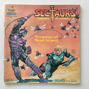 Sectaurs Warriors of Symbion Book, Paperback, Kid Stuff DBR 241, 1984 image 1