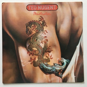 Ted Nugent - Penetrator LP Vinyl Record Album, Atlantic - 80125-1, 1984, Original Pressing