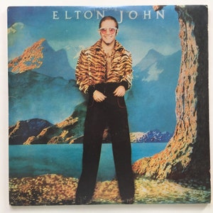 Elton John - Caribou LP Vinyl Record Album,  MCA Records - MCA-2116, 1974, Original Pressing