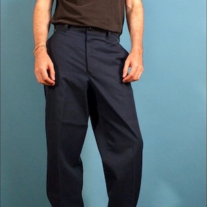 Work Pants: Technician, Mechanic, Industrial - RED KAP TouchTex, Size 32, Customizable Halloween Costume Accessory