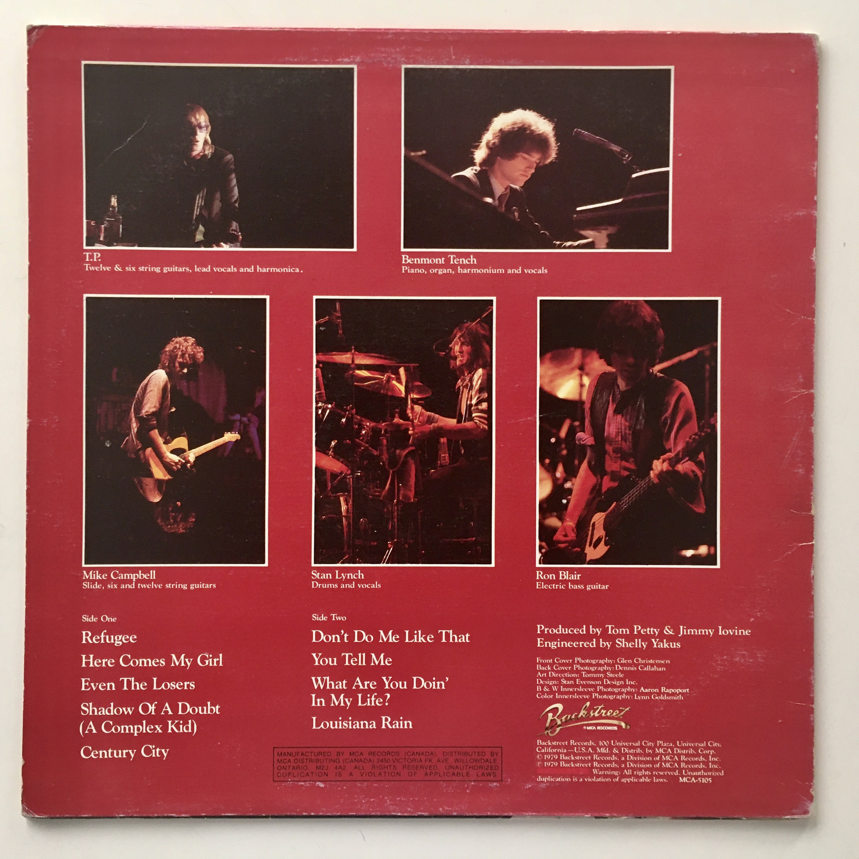 Tom Petty and the Heartbreakers - Damn the Torpedoes LP Vinyl