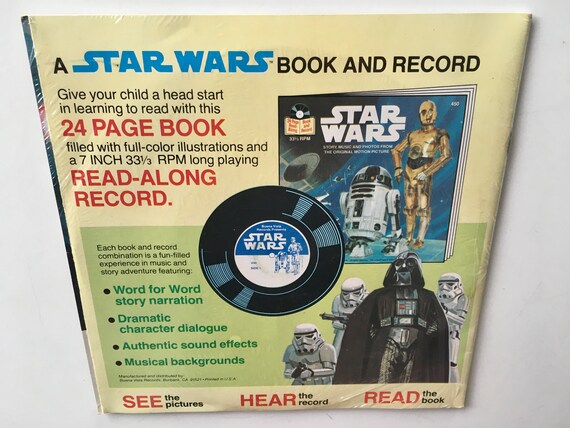 Star Wars - Planet of the Hoojibs SEALED 7' Vinyl Record / 24 Page