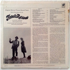 Finian's Rainbow SEALED Original Motion Picture Soundtrack LP Vinyl Record Album, Warner Bros. BS 2550, 1968, Original Pressing image 5