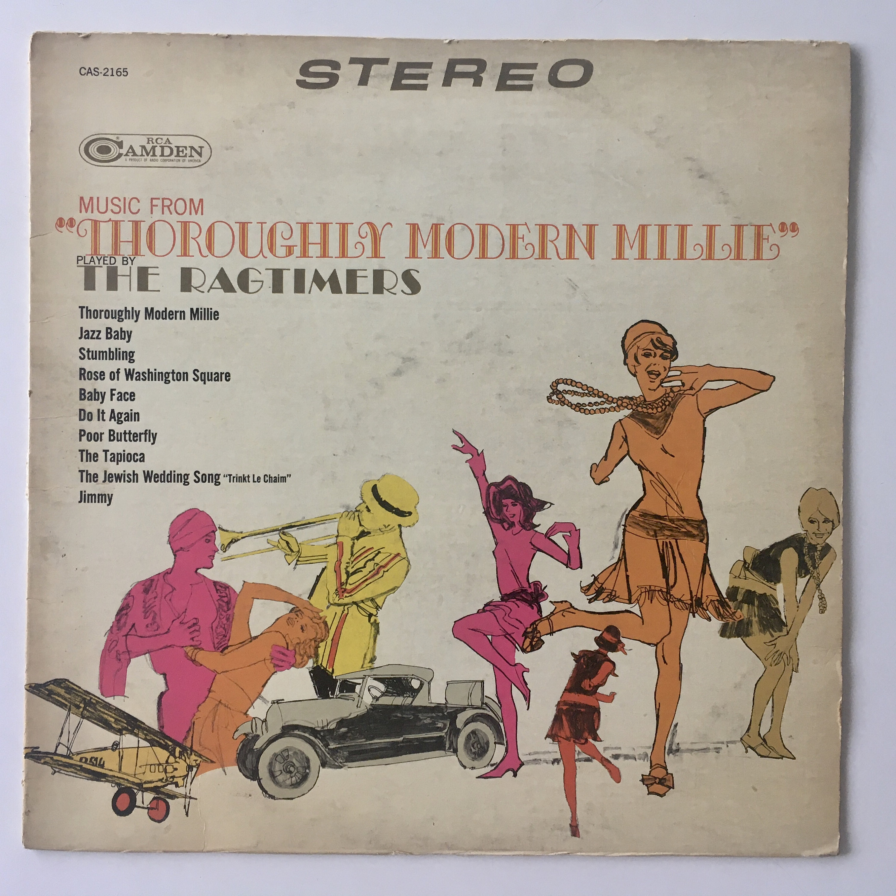 The Ragtimers Music From Thoroughly Modern Millie LP Vinyl Record 
