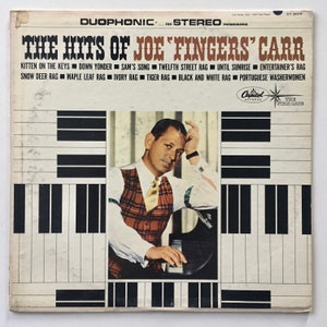 The Hits of Joe &quot;Fingers&quot; Carr LP Vinyl Record Album, Capitol Records-DT-2019, 1967, Original Pressing