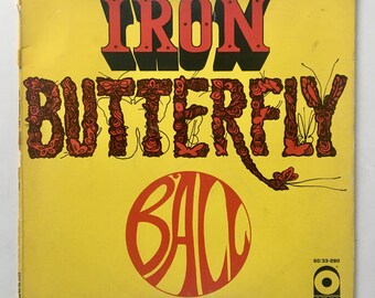 Iron Butterfly - Ball LP Vinyl Record Album, ATCO Records - SD 33-280, 1969 Original Pressing